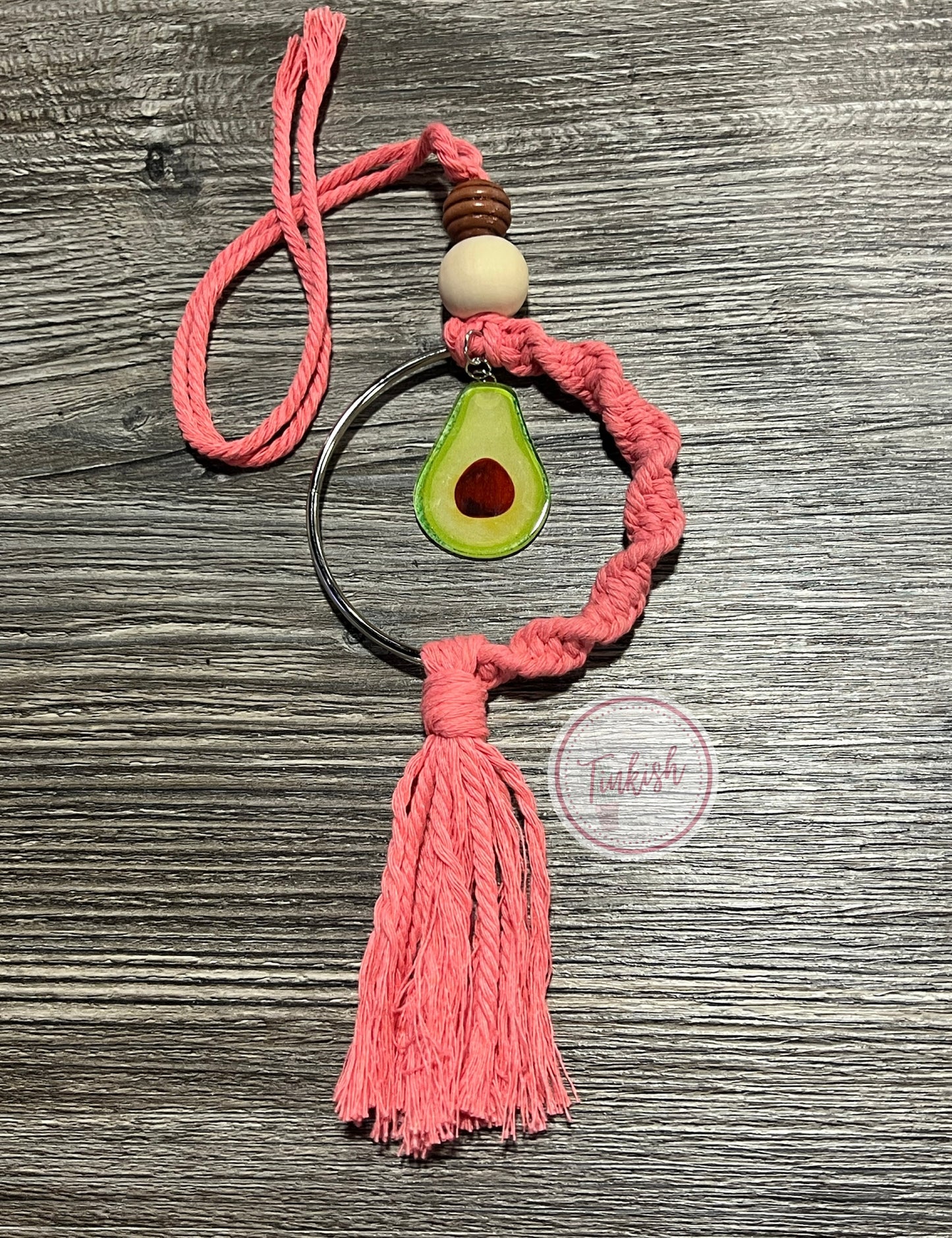 Avocado Large car charm