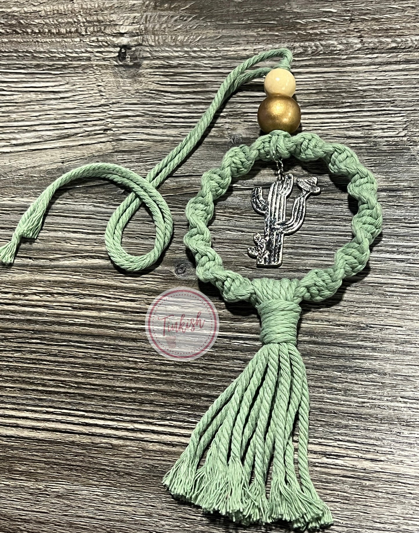 Cactus Large car charm