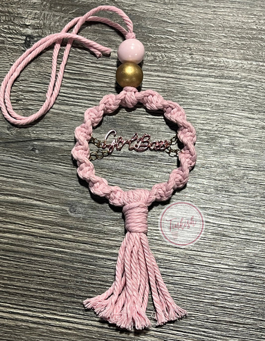 Girl Boss Large car charm